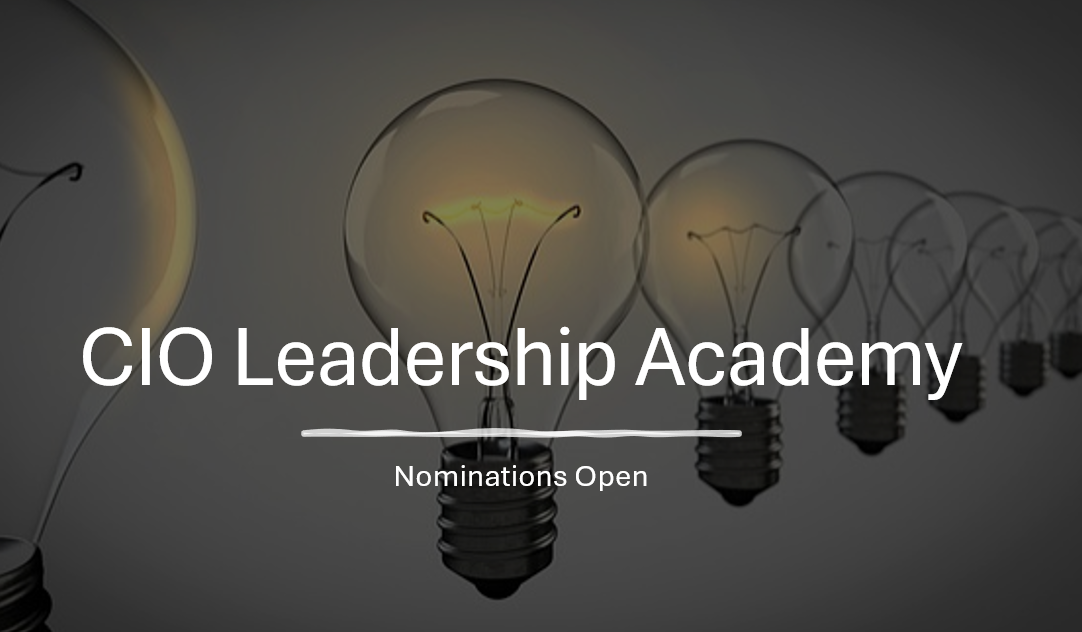 CIO Leadership Nom open banner