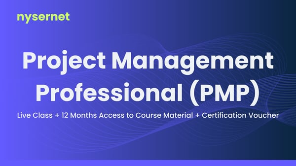 Project Management Professional (PMP) | Live Class + 12 Months Access to Course Material + Certification Voucher