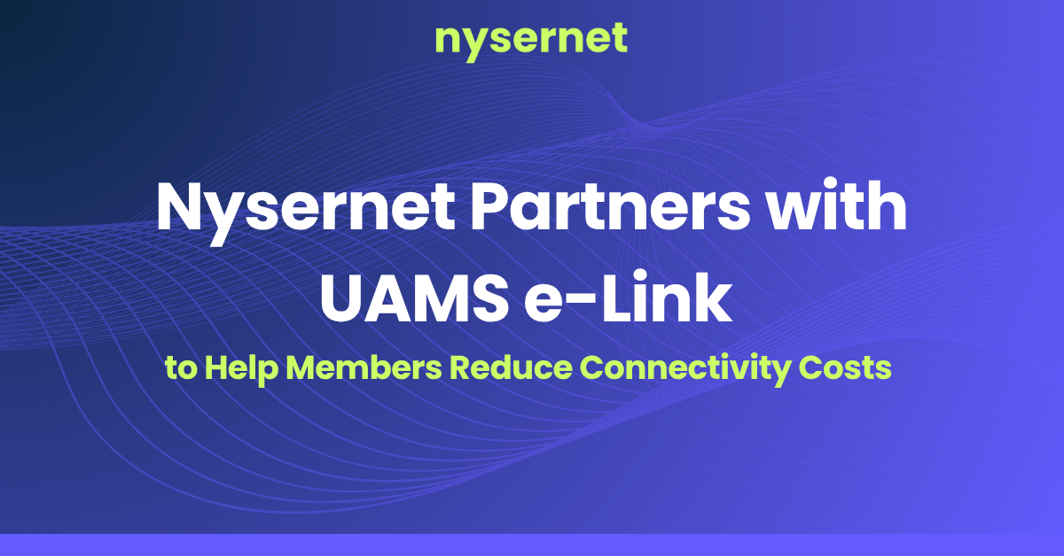 Featured Image by Nysernet Partners with UAMS e-Link to Help Members Reduce Connectivity Costs