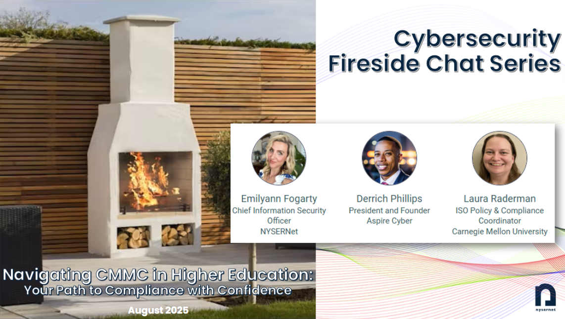 Featured Image by Fireside Chat: Understanding CMMC in Higher Education